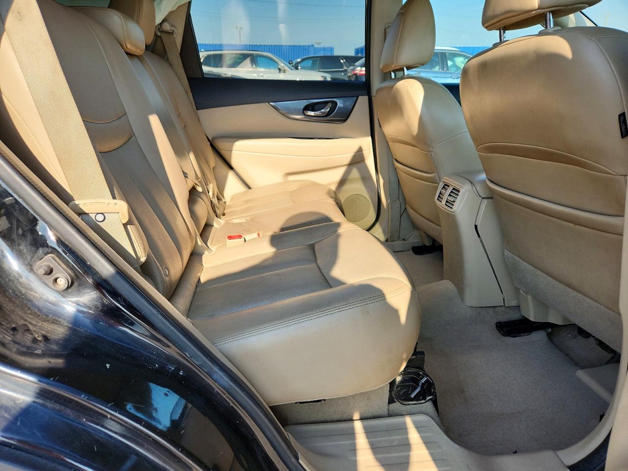 2014 Nissan Rogue Sl Blue vin: 5N1AT2MV6EC753112