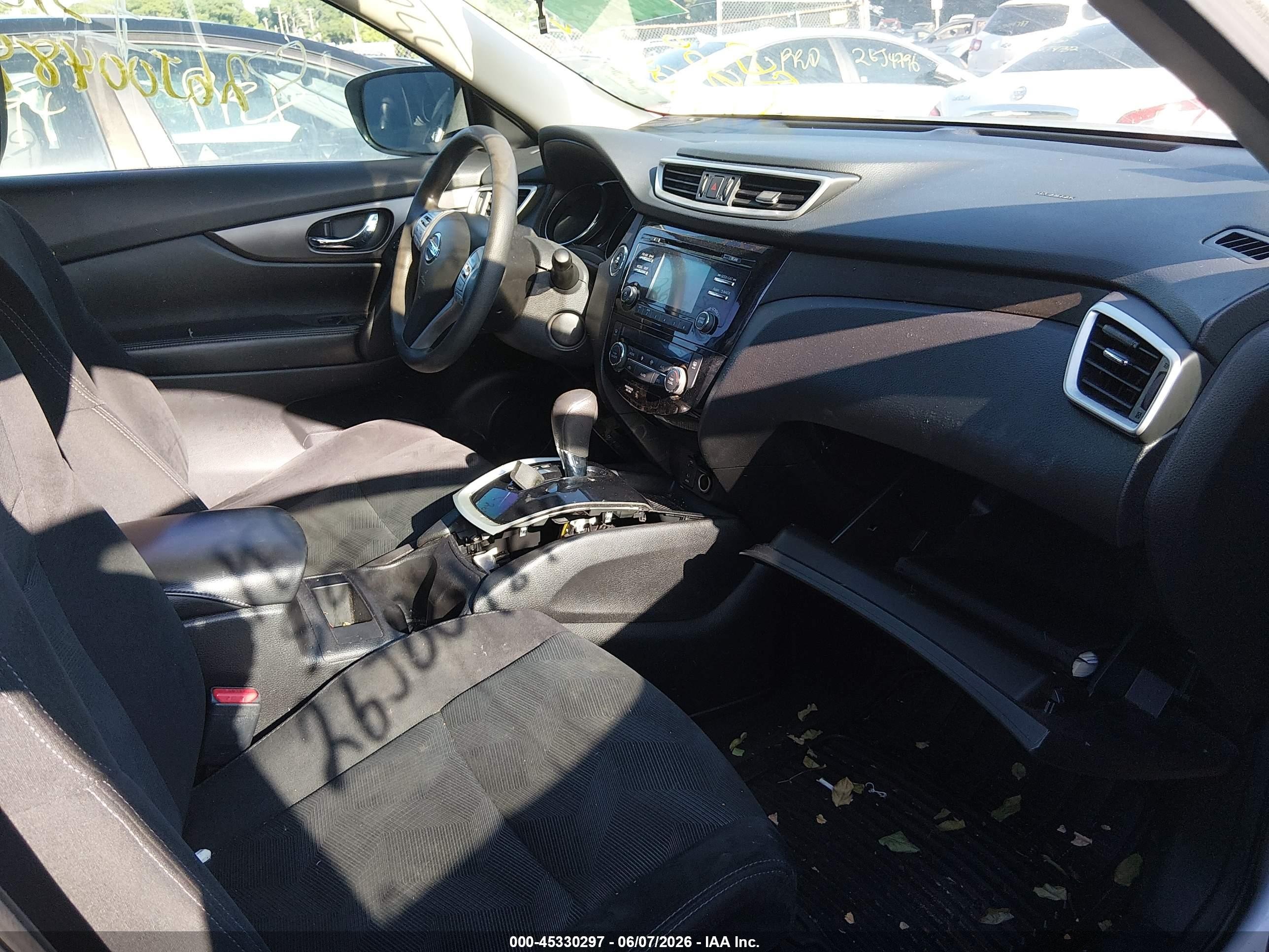 2014 Nissan Rogue Sv Gray vin: 5N1AT2MV6EC769455