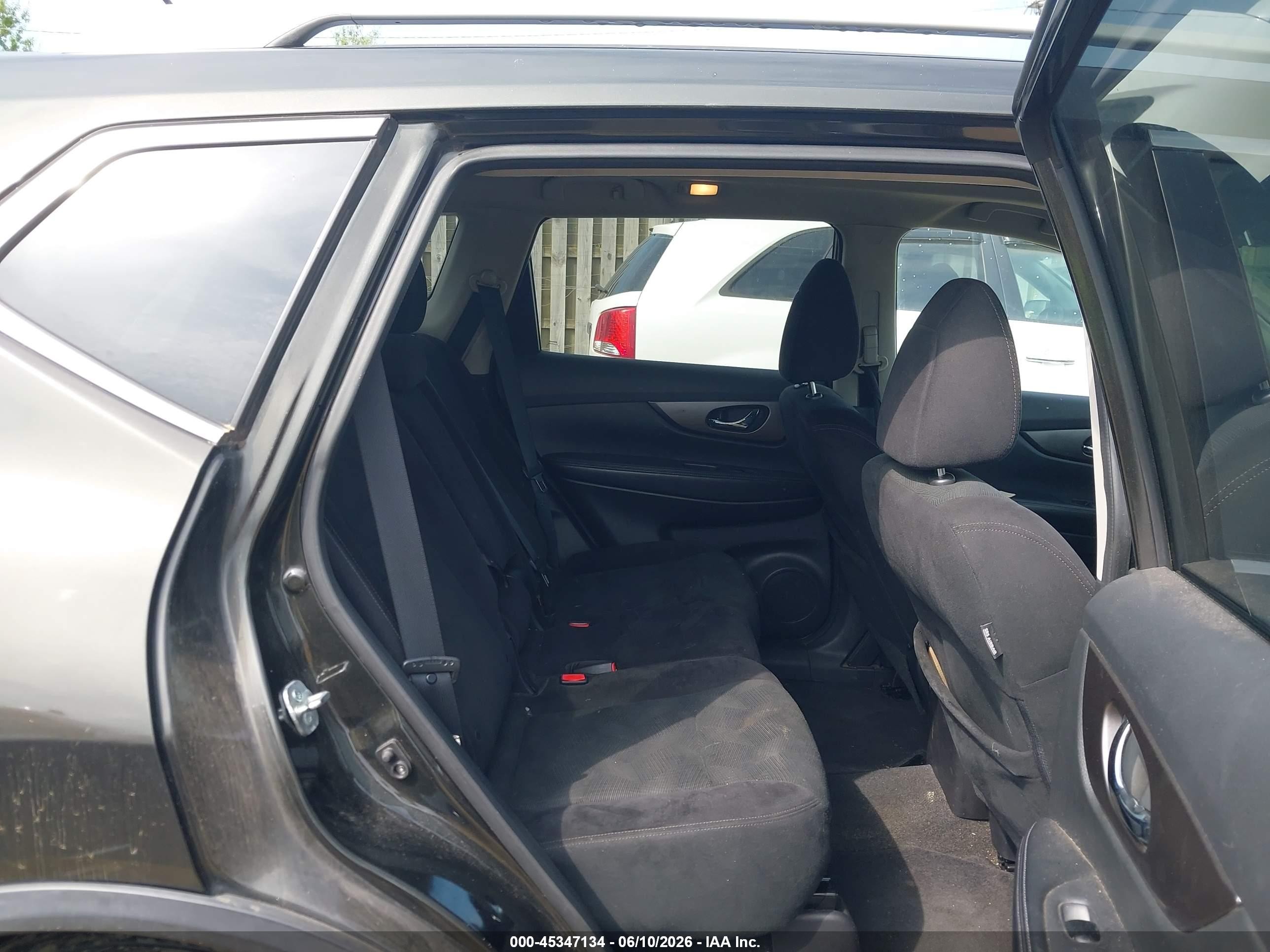 2014 Nissan Rogue Sv Gray vin: 5N1AT2MV6EC776602