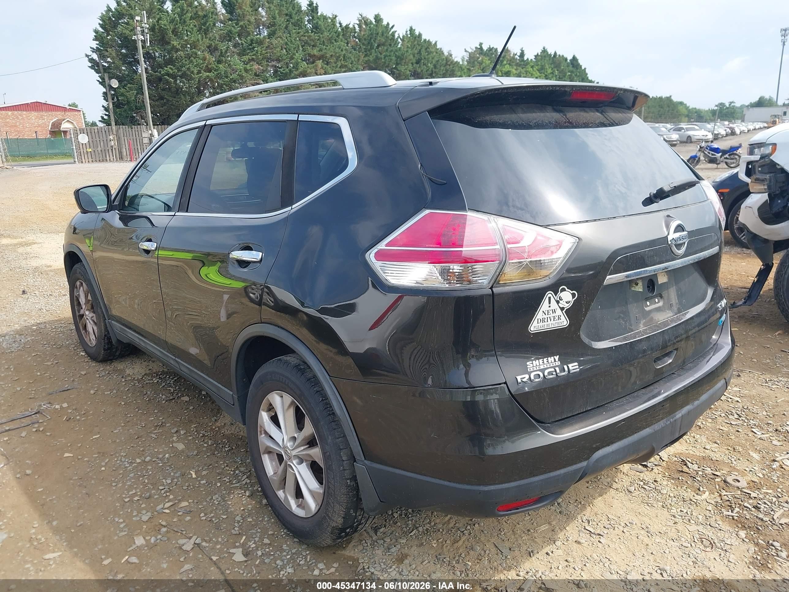 2014 Nissan Rogue Sv Gray vin: 5N1AT2MV6EC776602