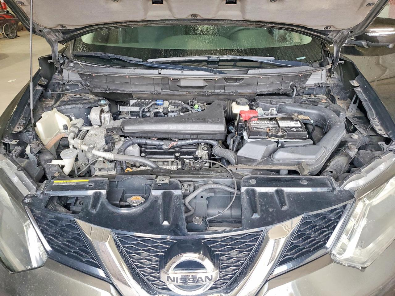 2014 Nissan Rogue Sv Green vin: 5N1AT2MV6EC782982