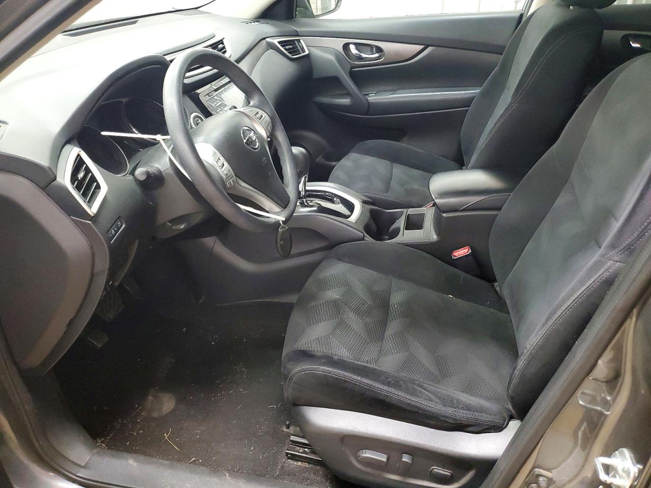 2014 Nissan Rogue Sv Gray vin: 5N1AT2MV6EC796025