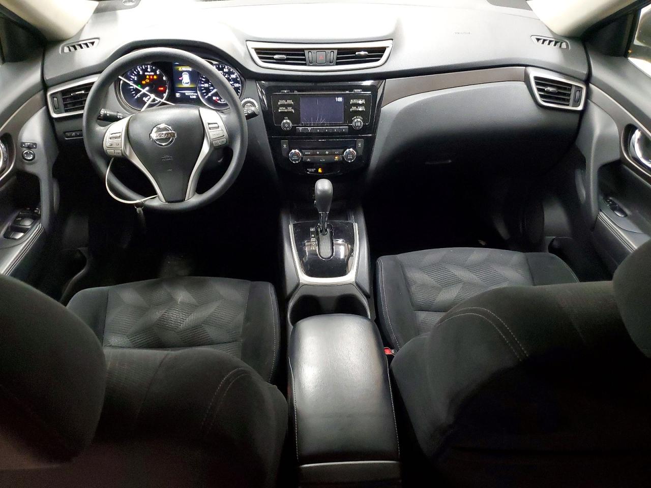 2014 Nissan Rogue Sv Gray vin: 5N1AT2MV6EC796025