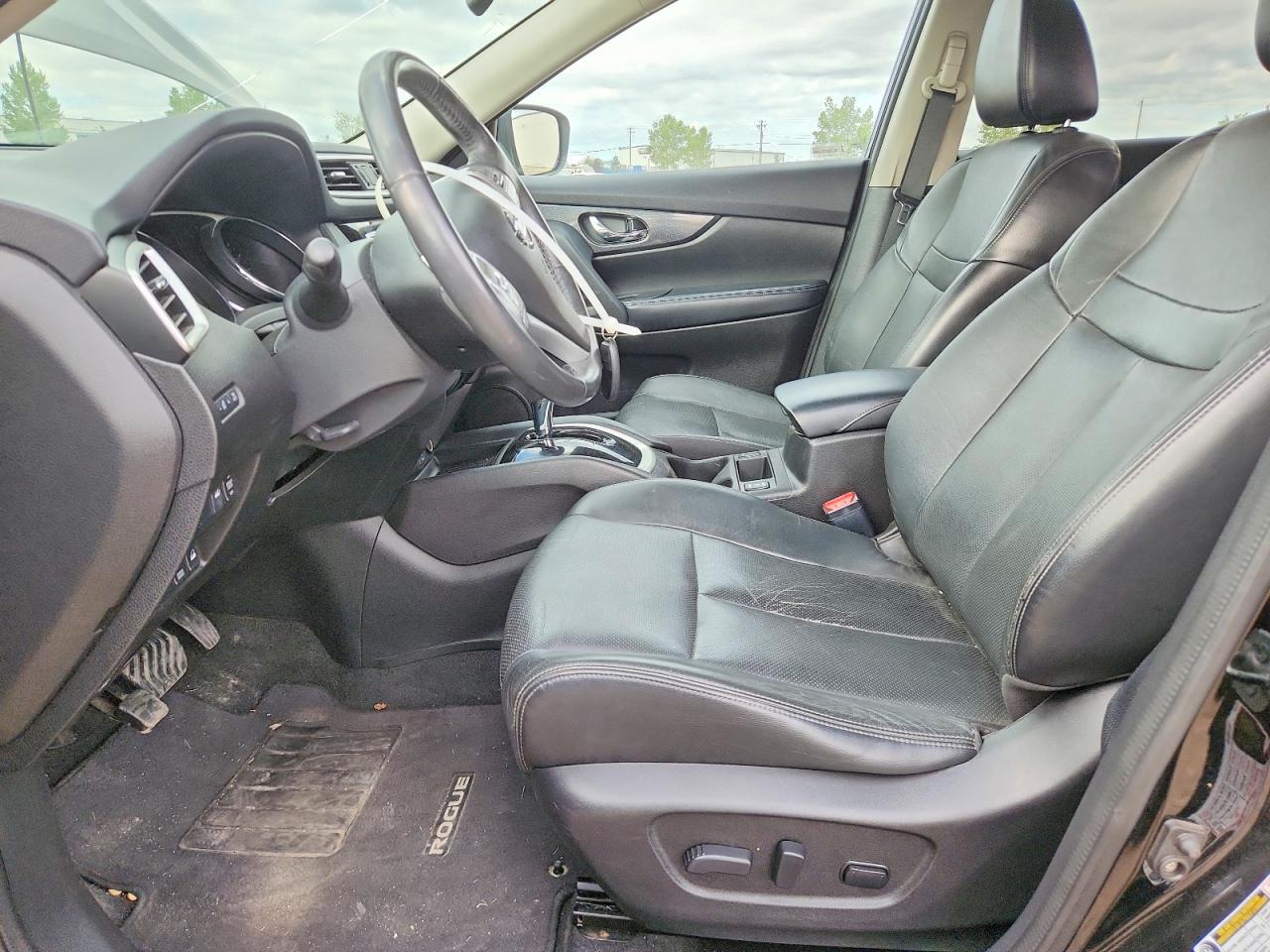 2014 Nissan Rogue S Black vin: 5N1AT2MV6EC801496
