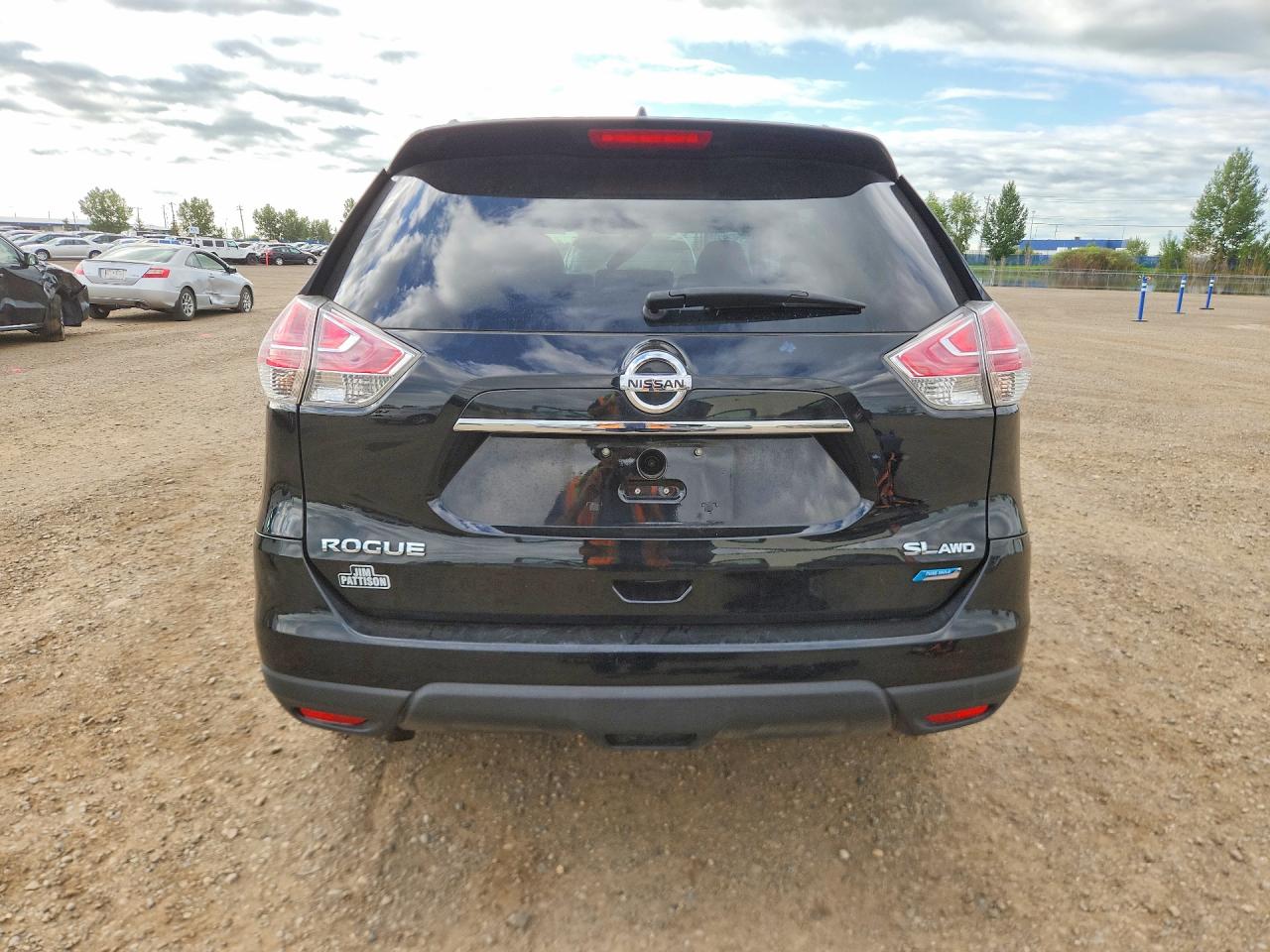 2014 Nissan Rogue S Black vin: 5N1AT2MV6EC801496