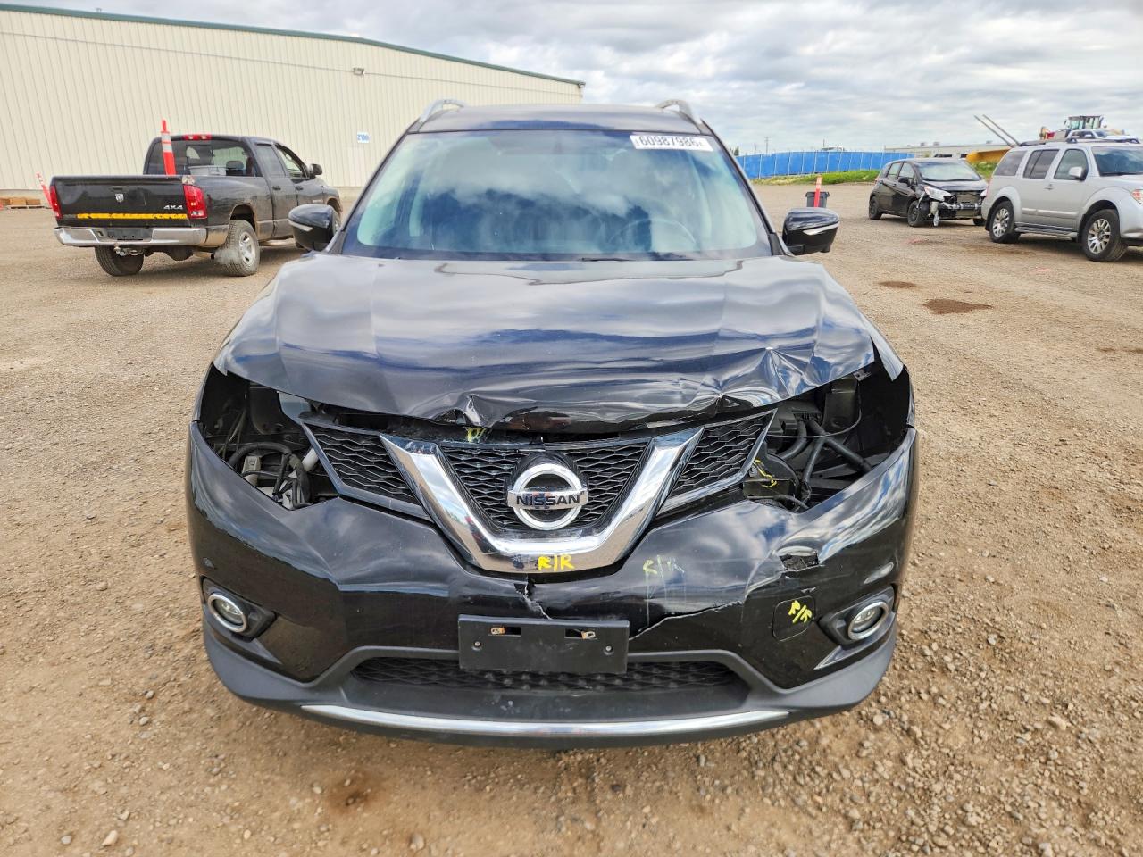 2014 Nissan Rogue S Black vin: 5N1AT2MV6EC801496