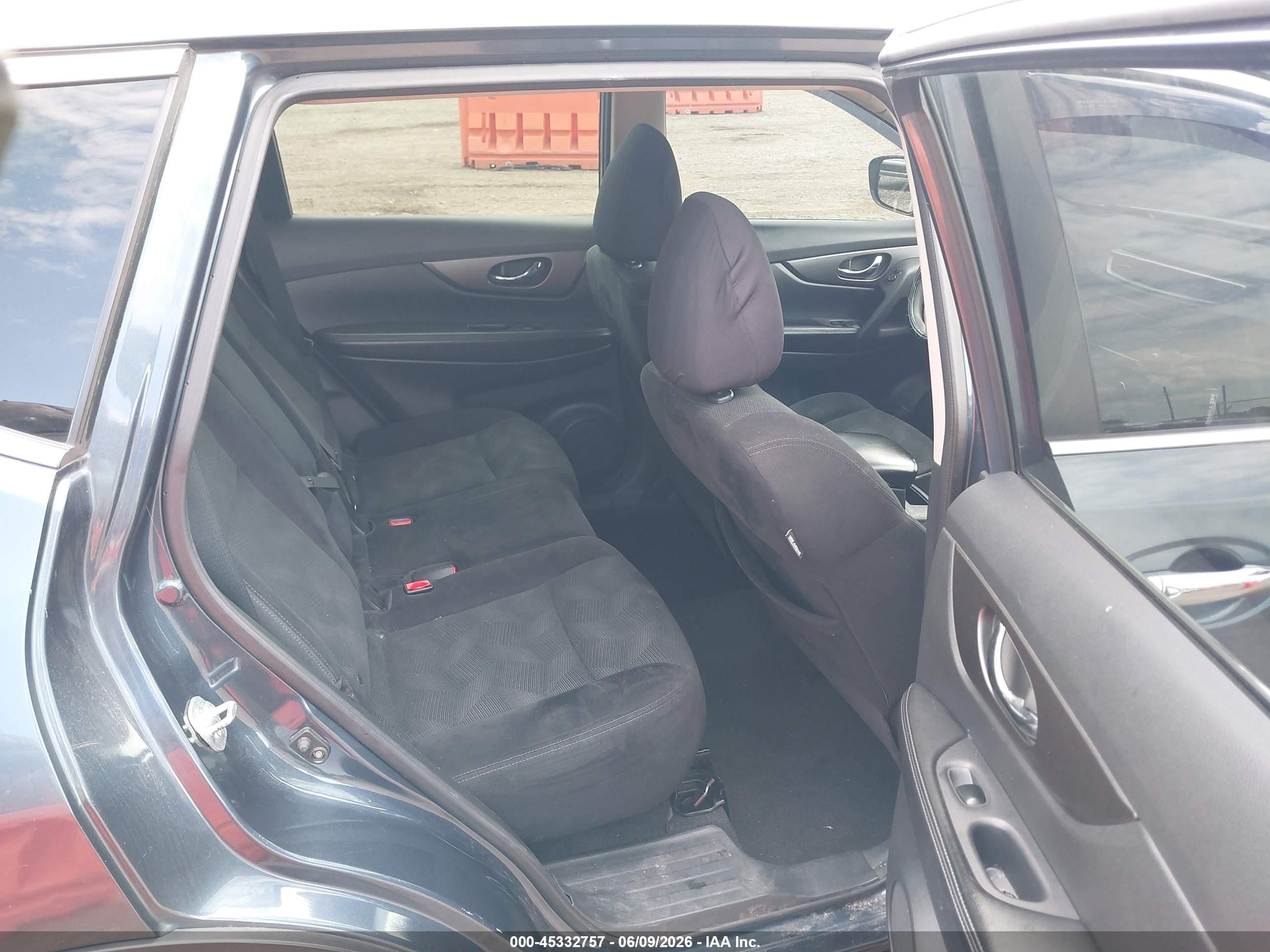 2014 Nissan Rogue S/sl/sv Turquoise vin: 5N1AT2MV6EC801580