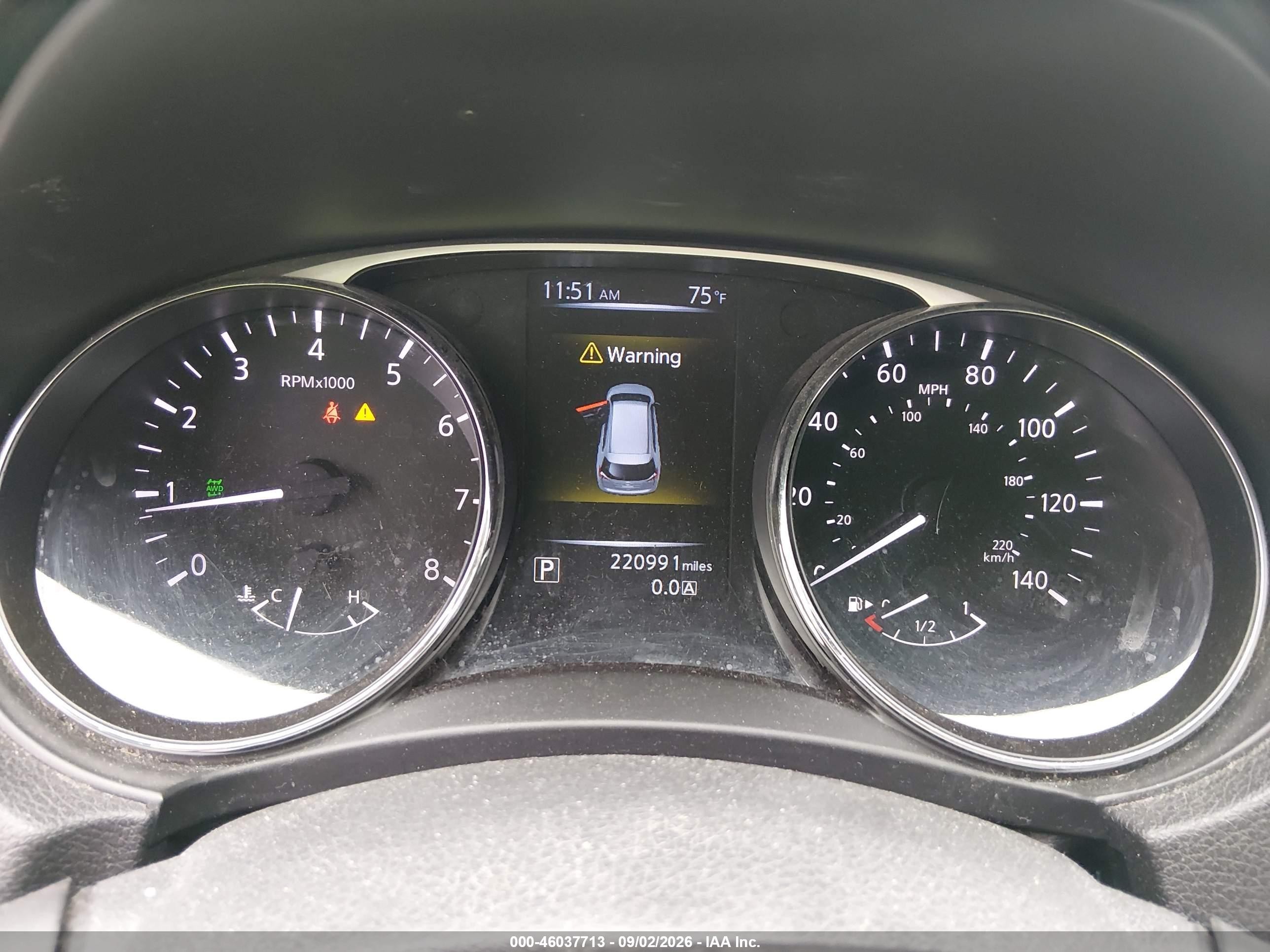 2014 Nissan Rogue Sv Black vin: 5N1AT2MV6EC873041