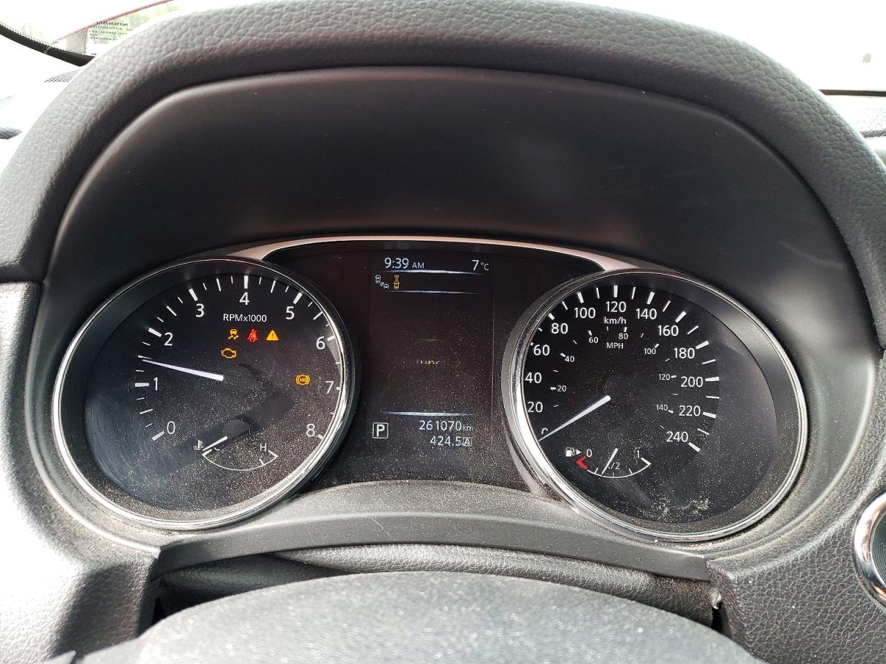 2015 Nissan Rogue S Red vin: 5N1AT2MV6FC759607