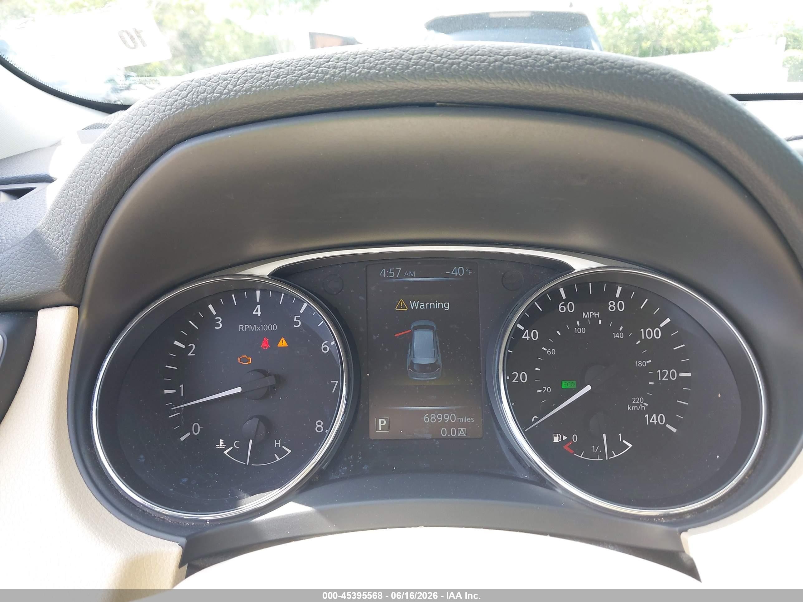 2015 Nissan Rogue Sv Orange vin: 5N1AT2MV6FC771367