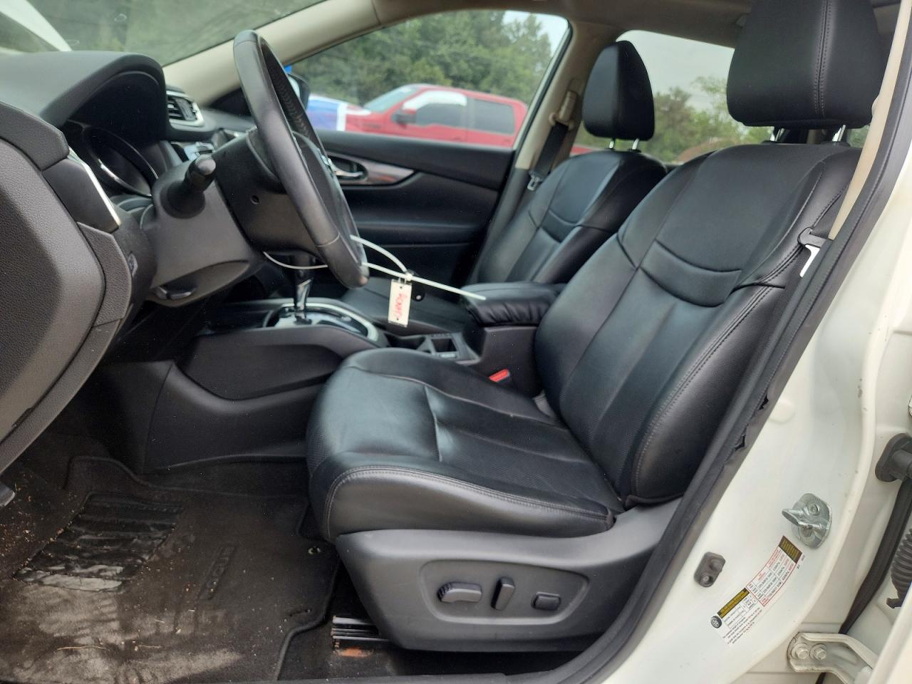 2015 Nissan Rogue Sl White vin: 5N1AT2MV6FC777590
