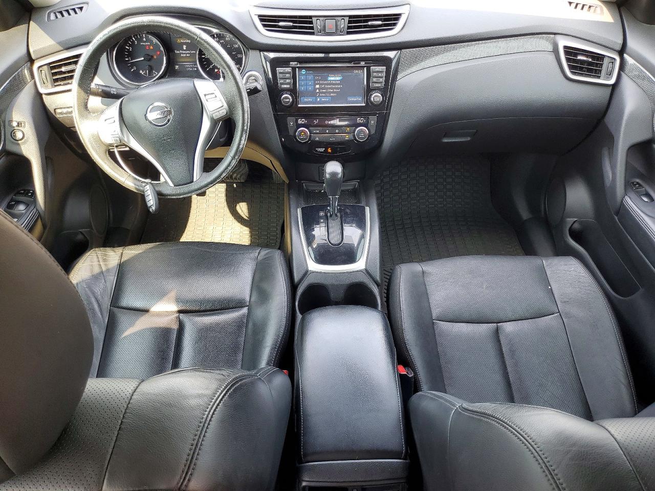 2015 Nissan Rogue Sl Silver vin: 5N1AT2MV6FC778660