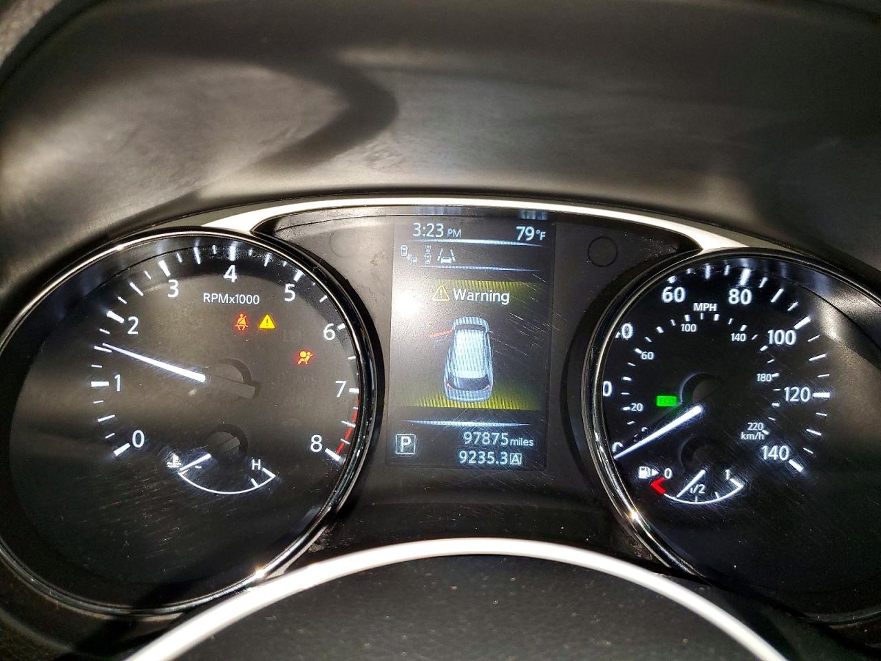 2015 Nissan Rogue Sl Silver vin: 5N1AT2MV6FC802682
