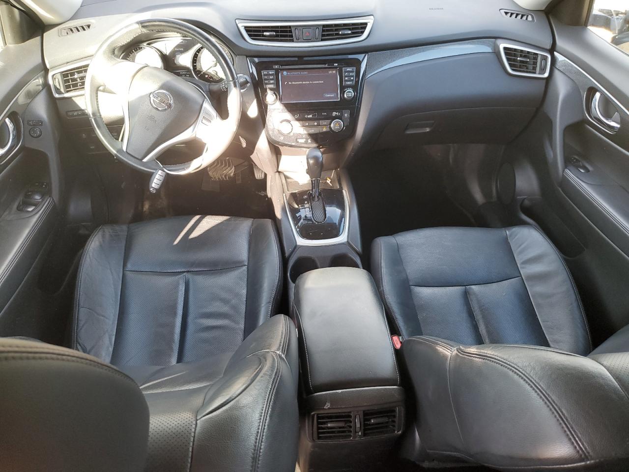 2015 Nissan Rogue Sl Gray vin: 5N1AT2MV6FC805159