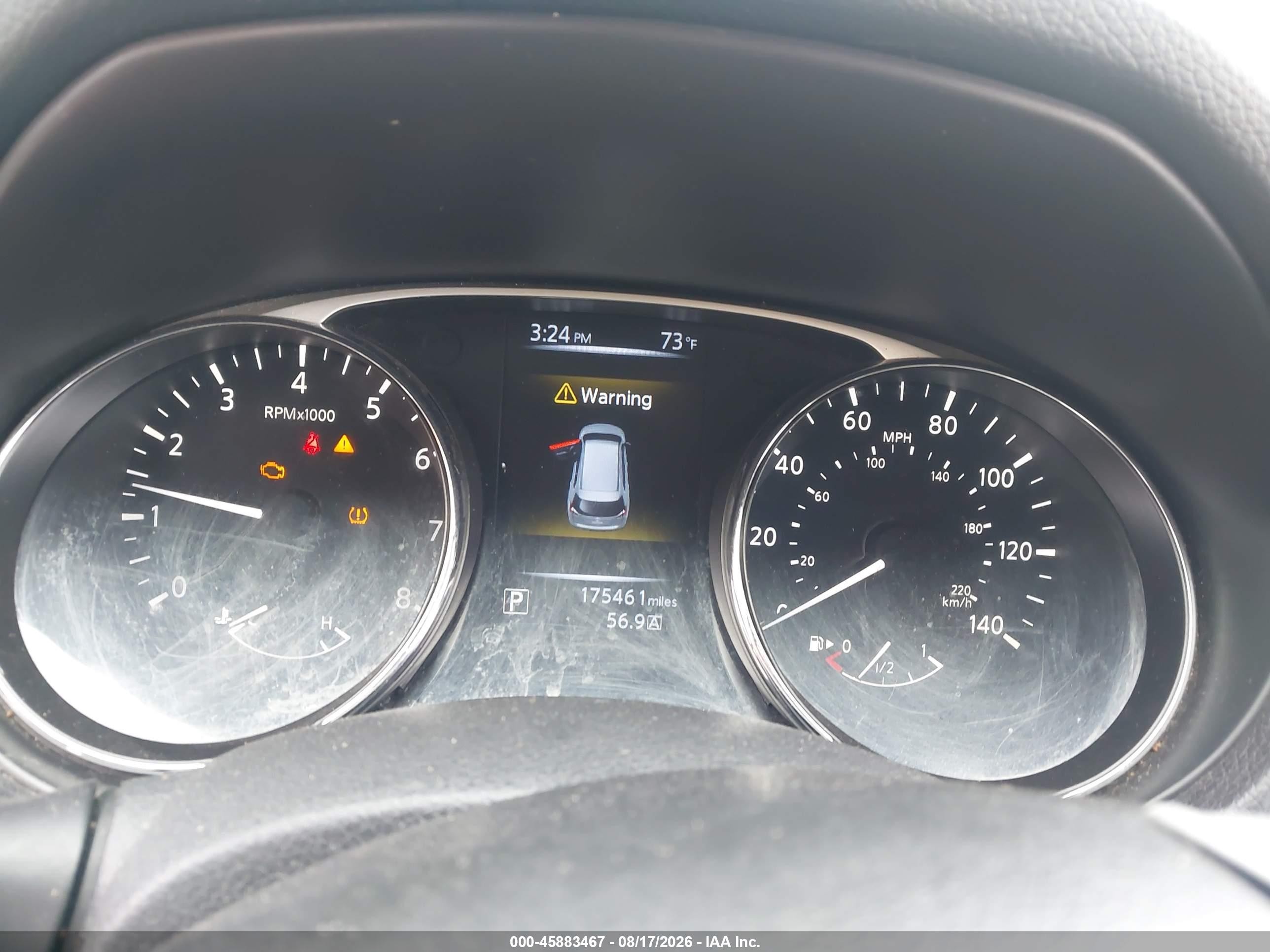 2015 Nissan Rogue Sv Серый vin: 5N1AT2MV6FC821085