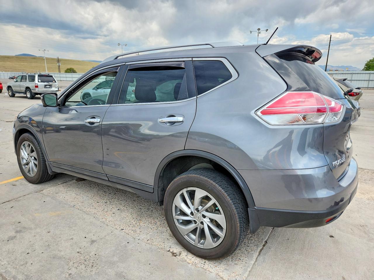 2015 Nissan Rogue Sl Charcoal vin: 5N1AT2MV6FC834287