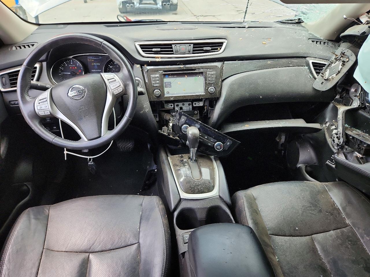 2015 Nissan Rogue Sl Charcoal vin: 5N1AT2MV6FC834287