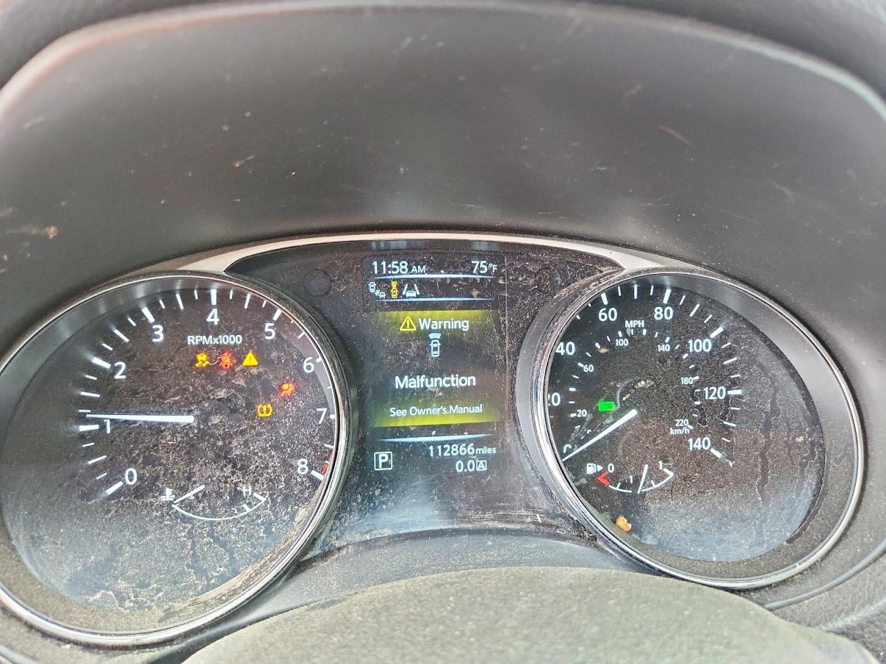 2015 Nissan Rogue Sl Charcoal vin: 5N1AT2MV6FC834287