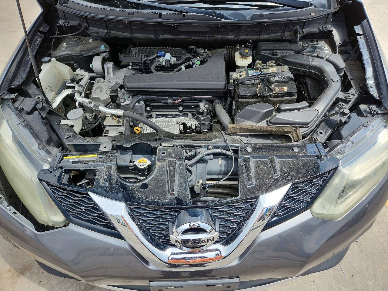2015 Nissan Rogue Sl Charcoal vin: 5N1AT2MV6FC834287