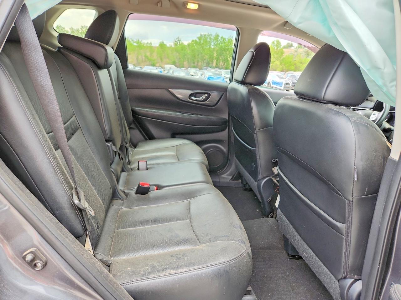 2015 Nissan Rogue Sl Charcoal vin: 5N1AT2MV6FC834287
