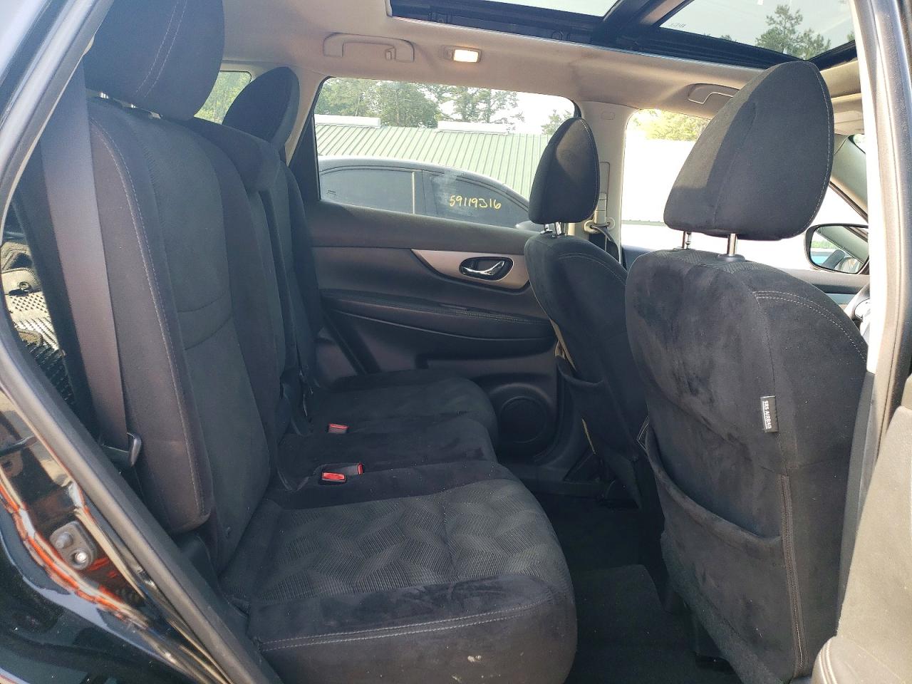 2015 Nissan Rogue Sv Black vin: 5N1AT2MV6FC871923