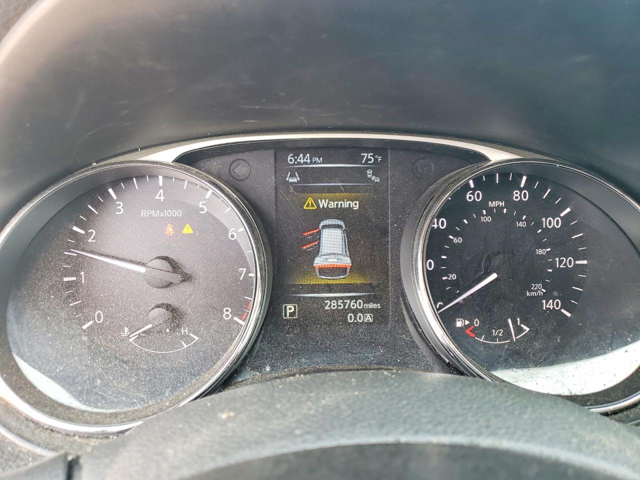 2015 Nissan Rogue Sv Black vin: 5N1AT2MV6FC871923