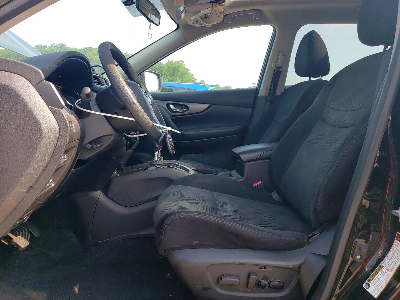 2015 Nissan Rogue Sv Black vin: 5N1AT2MV6FC871923