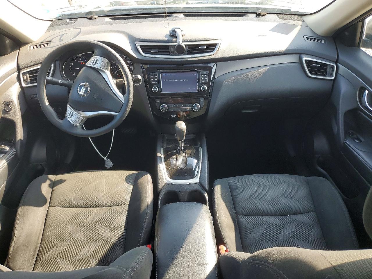 2015 Nissan Rogue Sv Black vin: 5N1AT2MV6FC871923