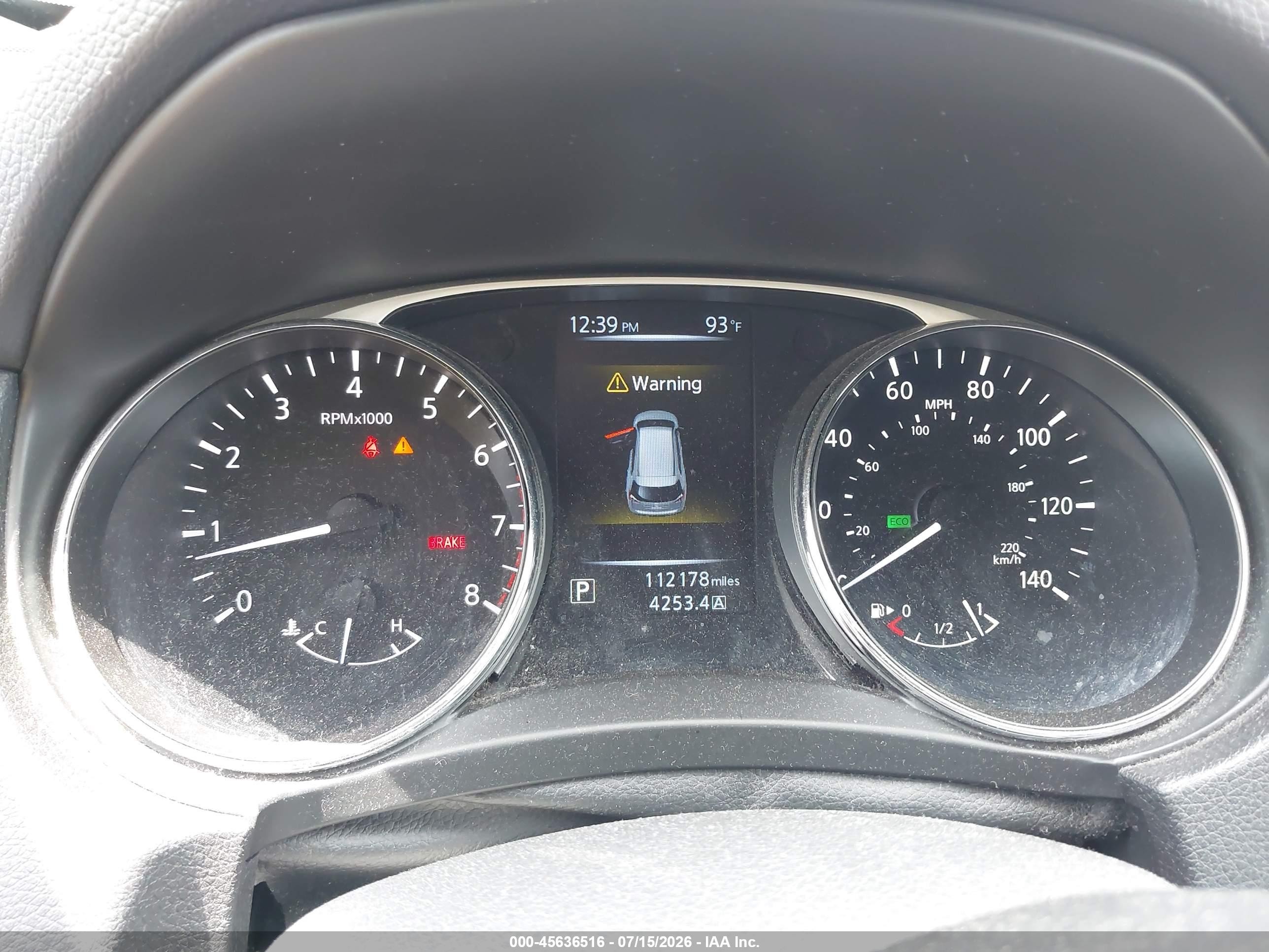 2015 Nissan Rogue Sv Gray vin: 5N1AT2MV6FC882159