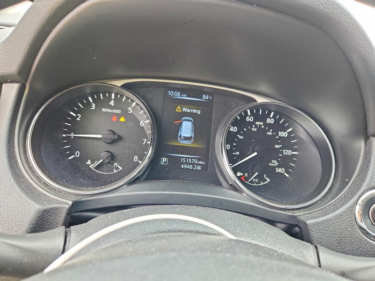 2015 Nissan Rogue Sv Charcoal vin: 5N1AT2MV6FC887491