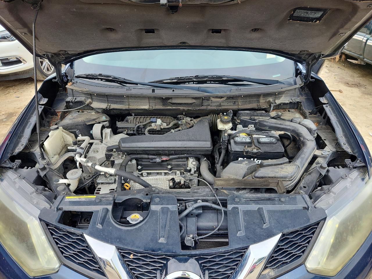 2015 Nissan Rogue Sv Charcoal vin: 5N1AT2MV6FC887491