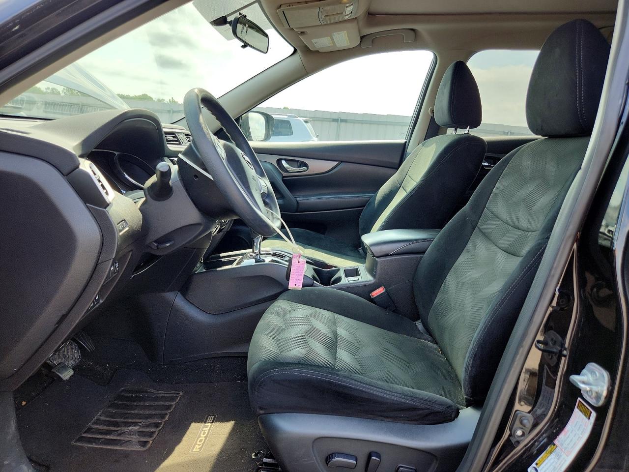 2015 Nissan Rogue Sv Black vin: 5N1AT2MV6FC896627