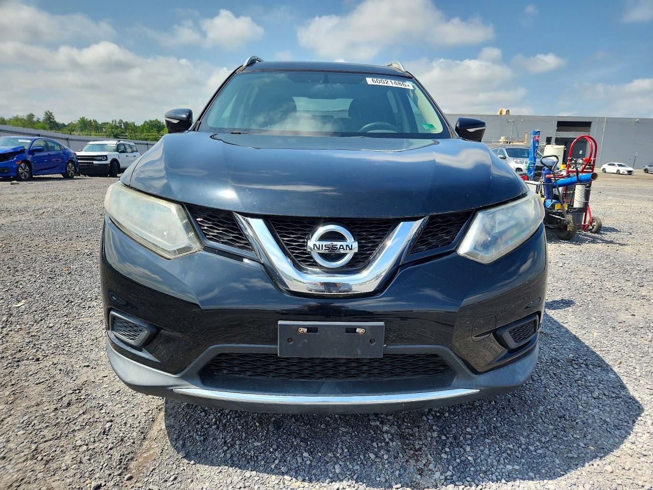 2015 Nissan Rogue Sv Black vin: 5N1AT2MV6FC896627