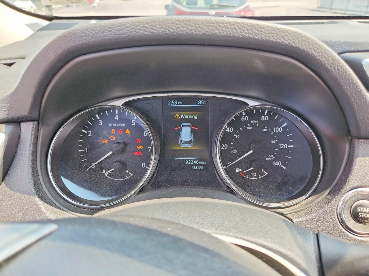 2015 Nissan Rogue Sv Black vin: 5N1AT2MV6FC896627