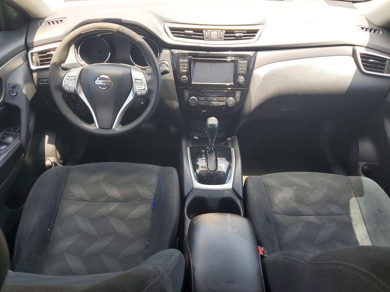 2015 Nissan Rogue Sv Gray vin: 5N1AT2MV6FC909702