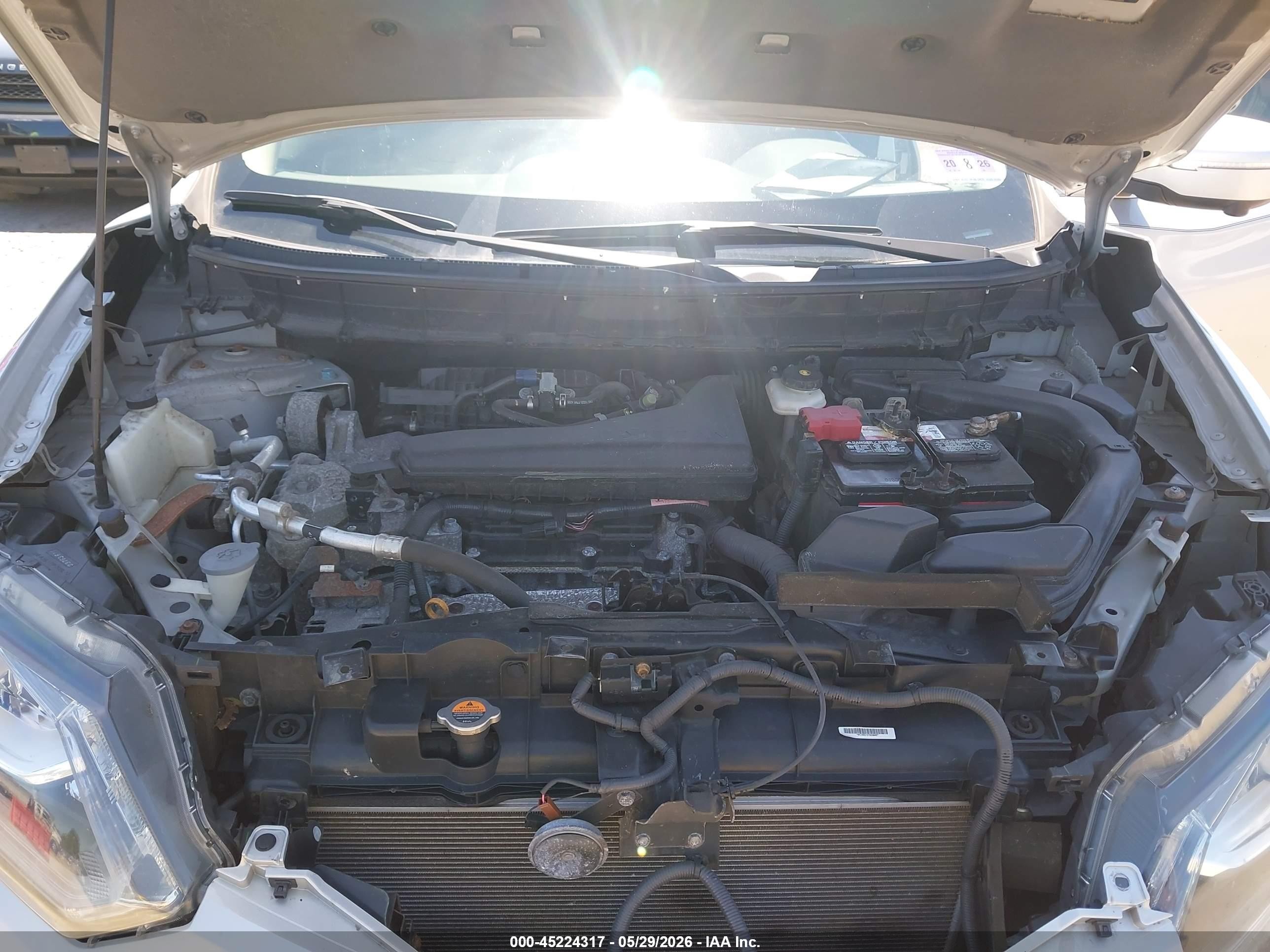 2015 Nissan Rogue Sl Silver vin: 5N1AT2MV6FC916598
