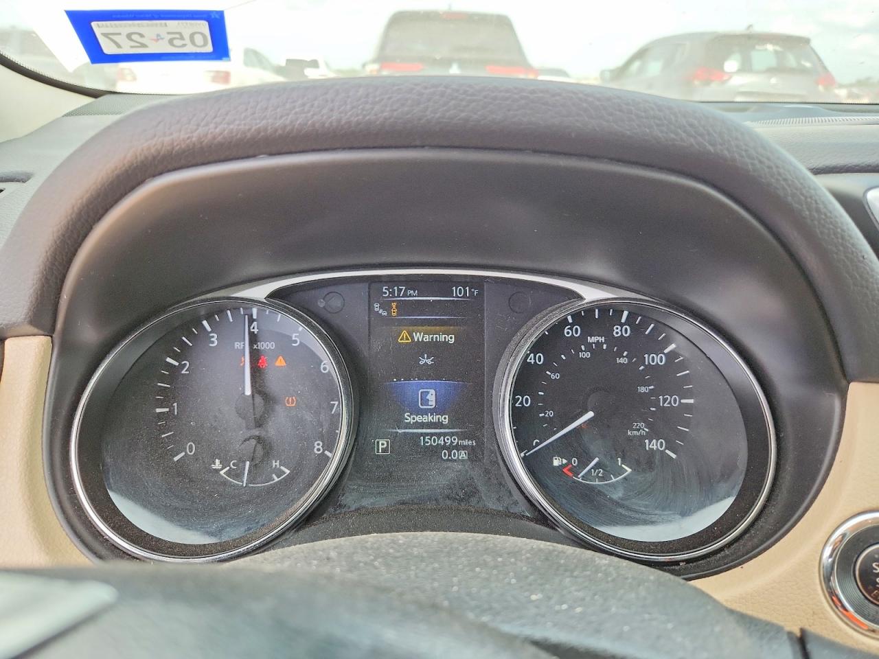 2016 Nissan Rogue Sl White vin: 5N1AT2MV6GC848689