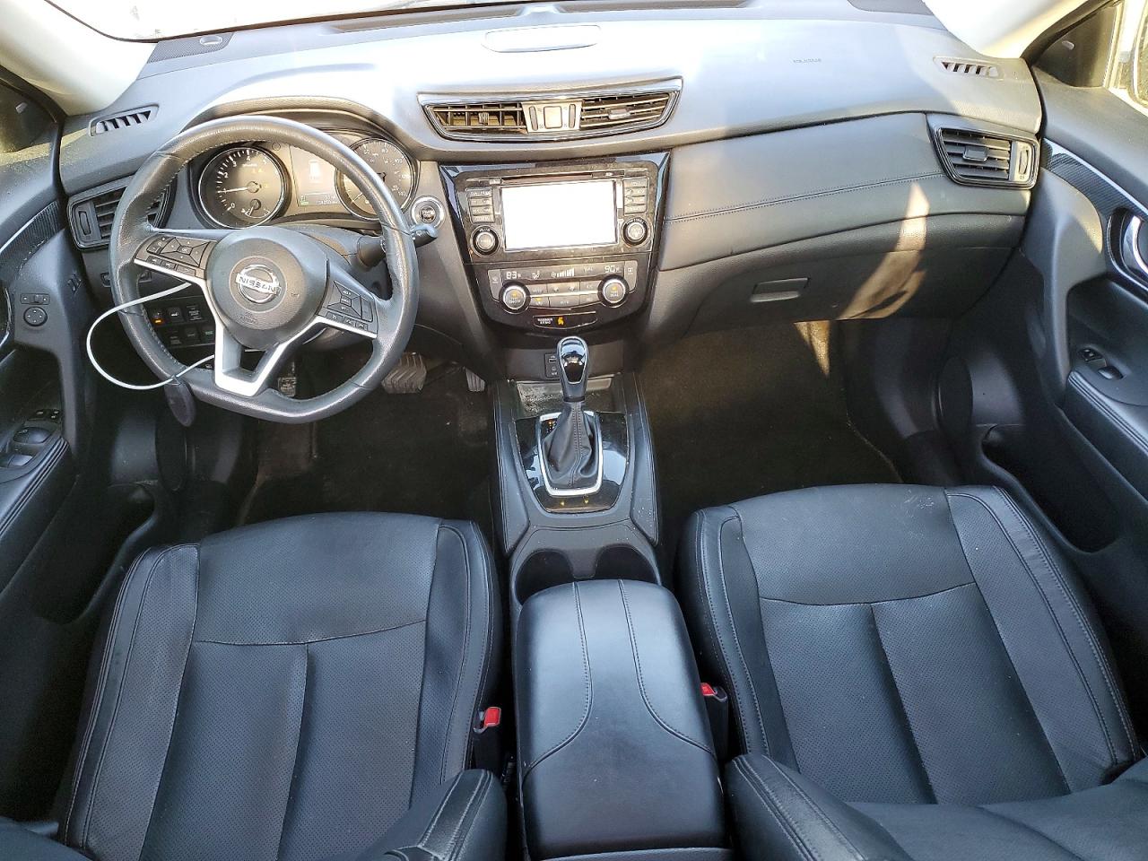 2017 Nissan Rogue Sl Gray vin: 5N1AT2MV6HC740185
