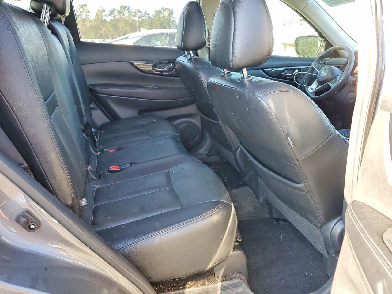 2017 Nissan Rogue Sl Gray vin: 5N1AT2MV6HC740185