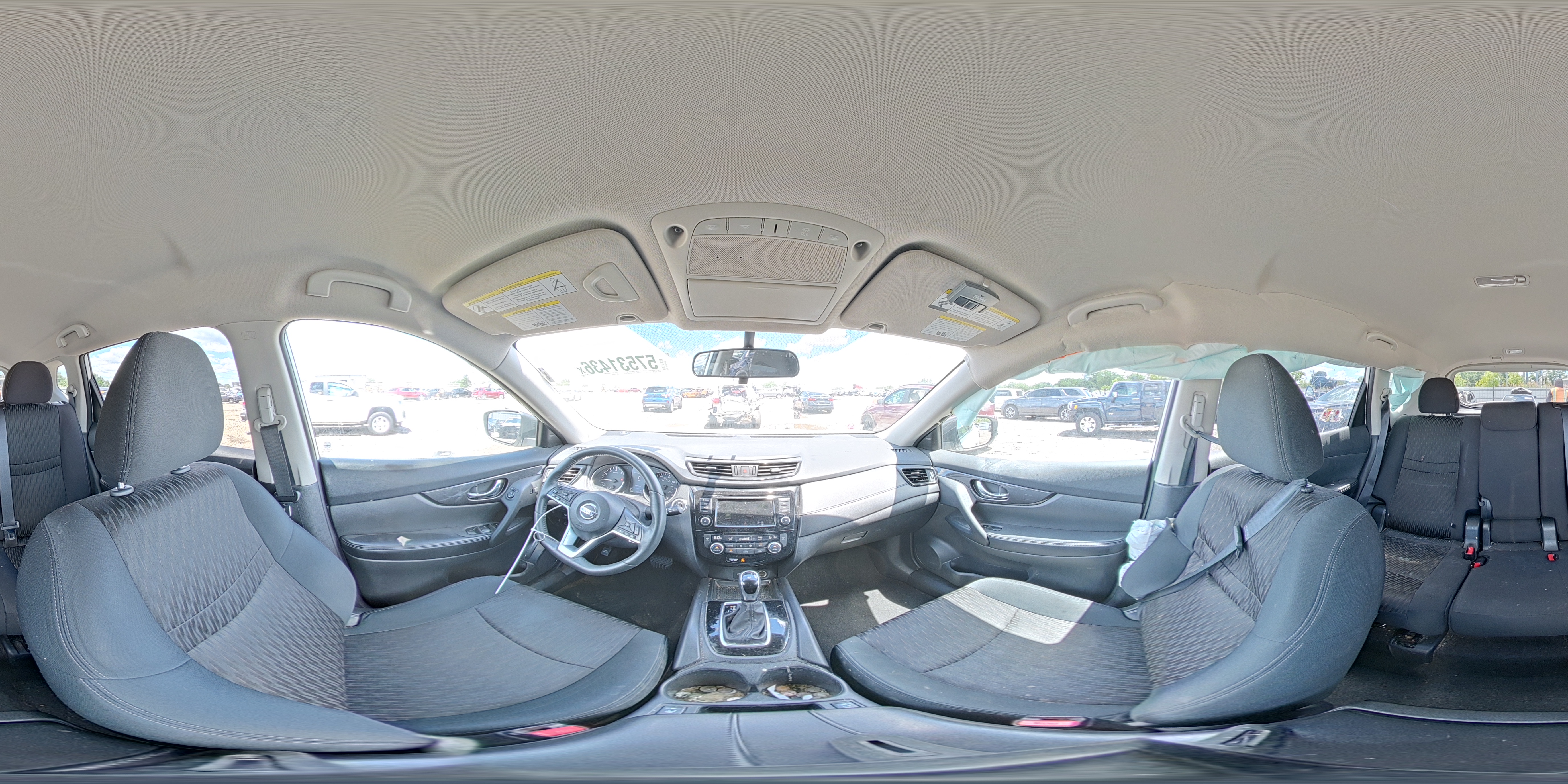 2018 Nissan Rogue Sv White vin: 5N1AT2MV6JC733159