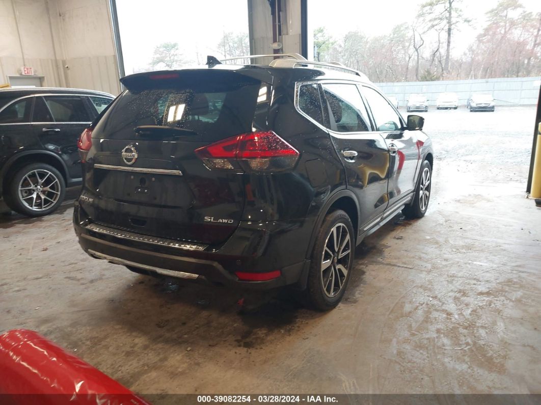 2019 Nissan Rogue Sl Black vin: 5N1AT2MV6KC790883