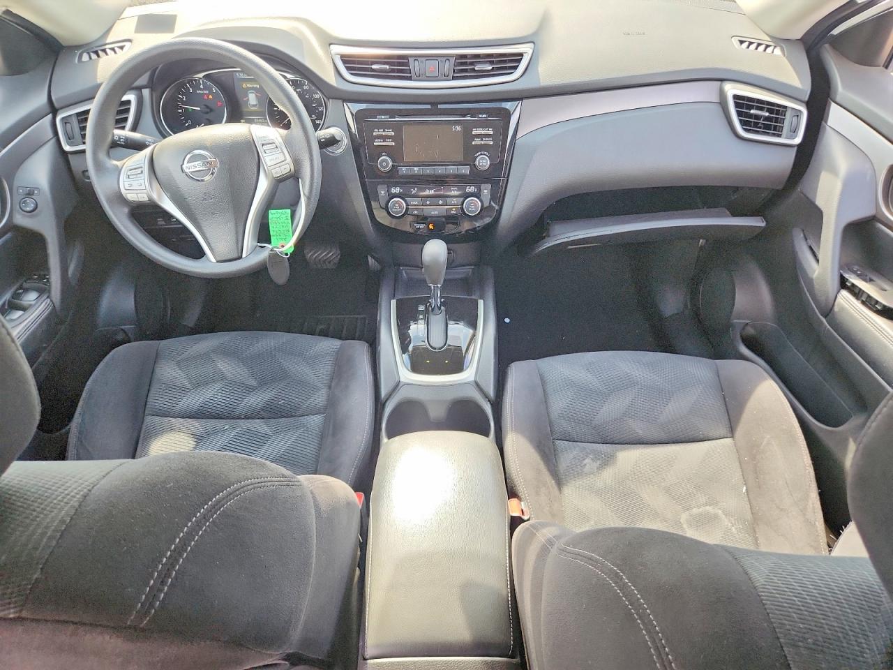 2014 Nissan Rogue Sv White vin: 5N1AT2MV7EC756391
