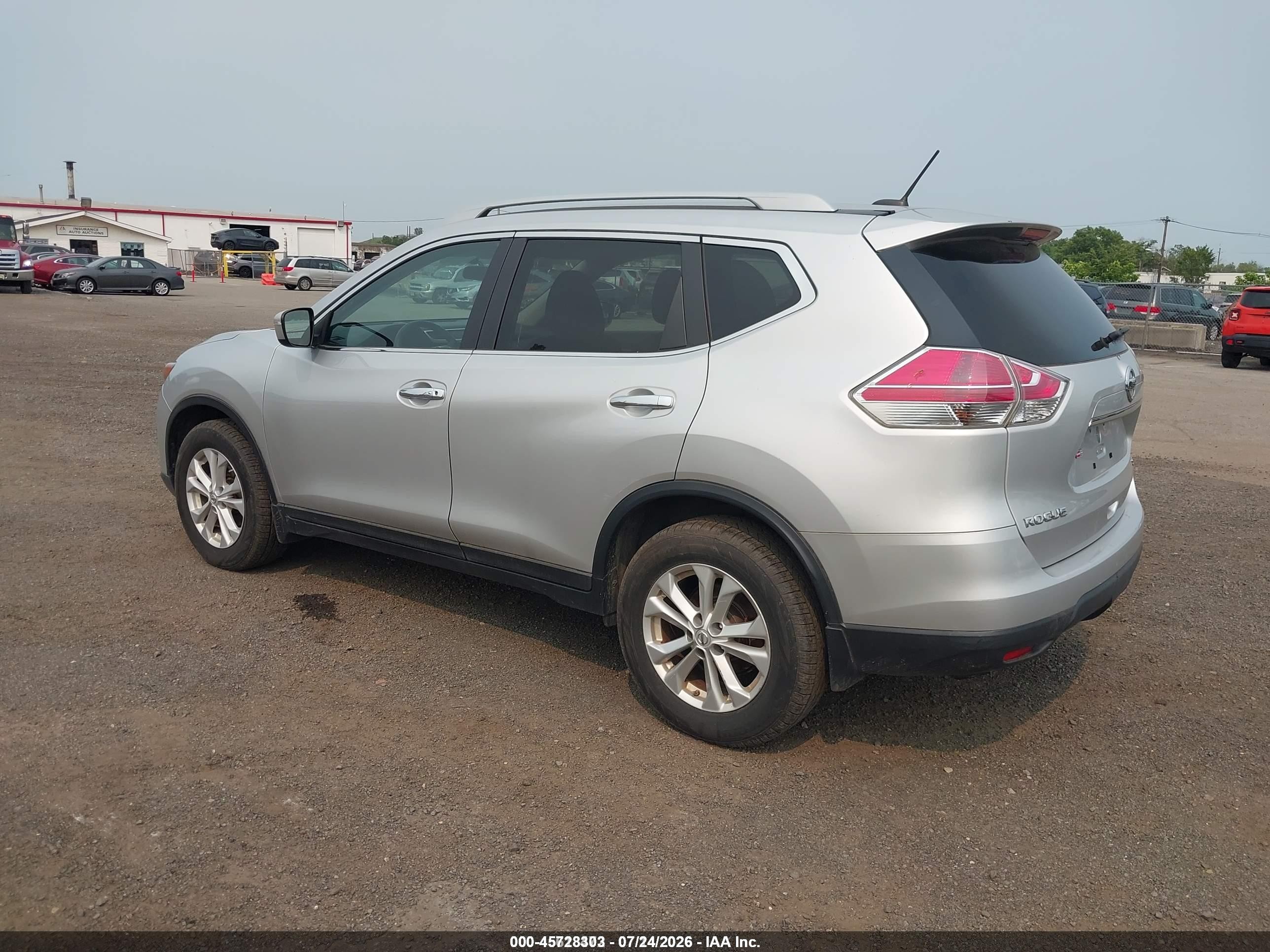 2014 Nissan Rogue Sv vin: 5N1AT2MV7EC758853