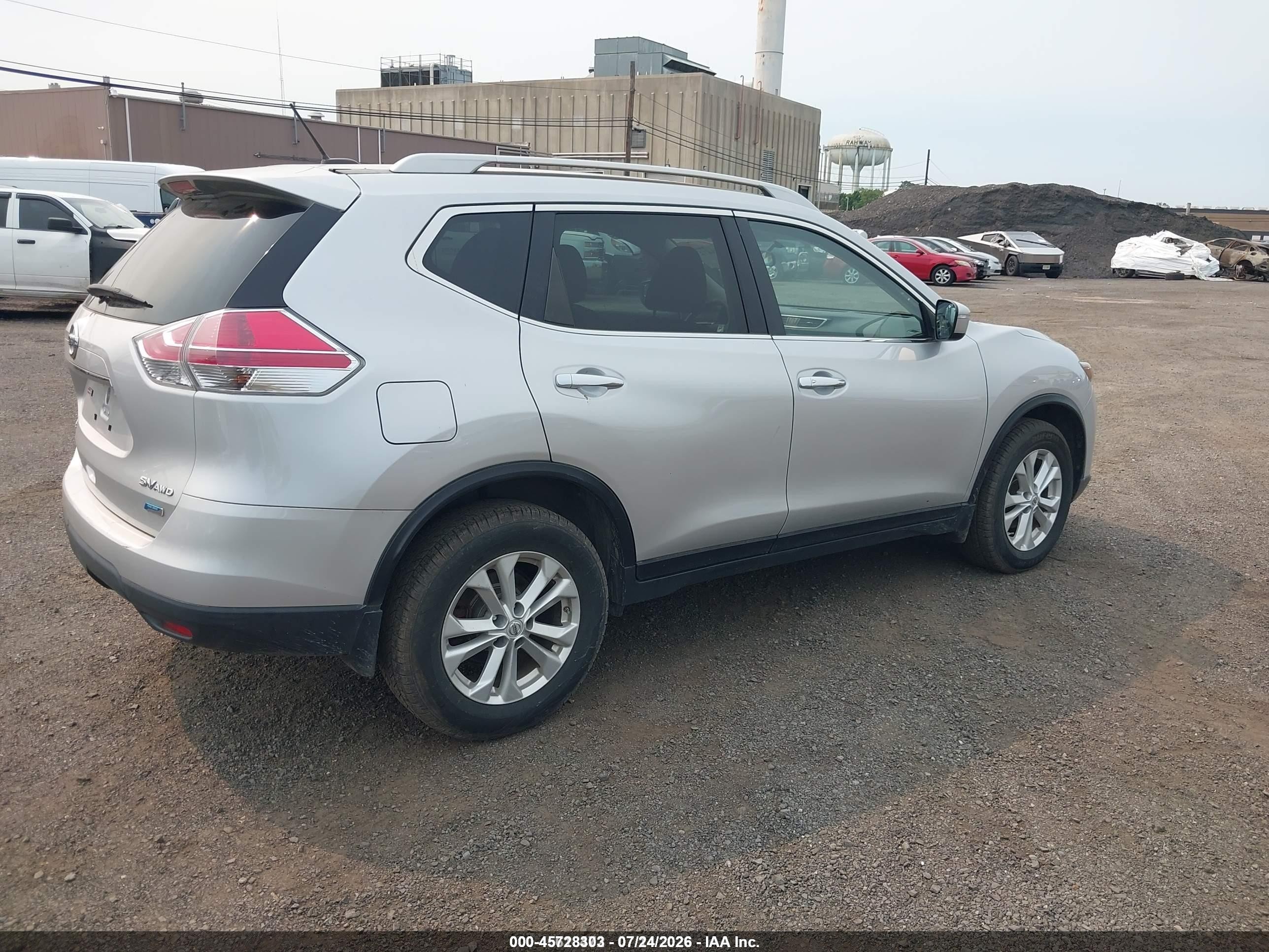 2014 Nissan Rogue Sv vin: 5N1AT2MV7EC758853