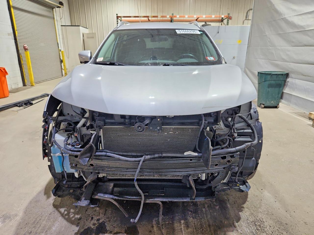 2014 Nissan Rogue Sl Silver vin: 5N1AT2MV7EC759680