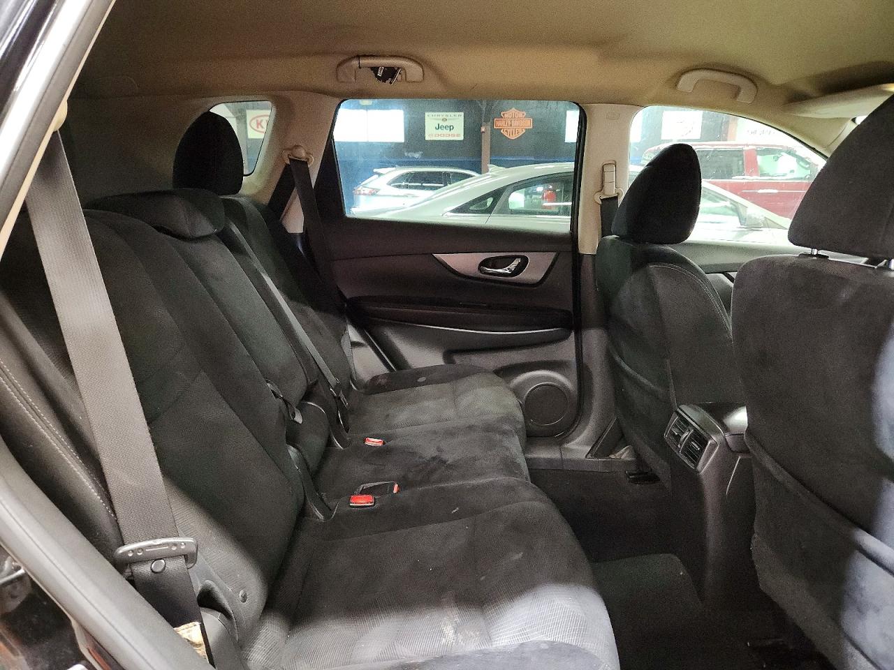 2014 Nissan Rogue Sv Black vin: 5N1AT2MV7EC763261