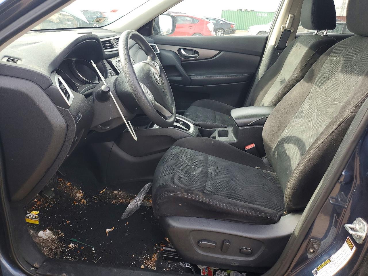 2014 Nissan Rogue Sv Синий vin: 5N1AT2MV7EC780240