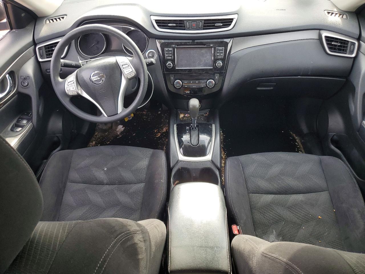 2014 Nissan Rogue Sv Синий vin: 5N1AT2MV7EC780240