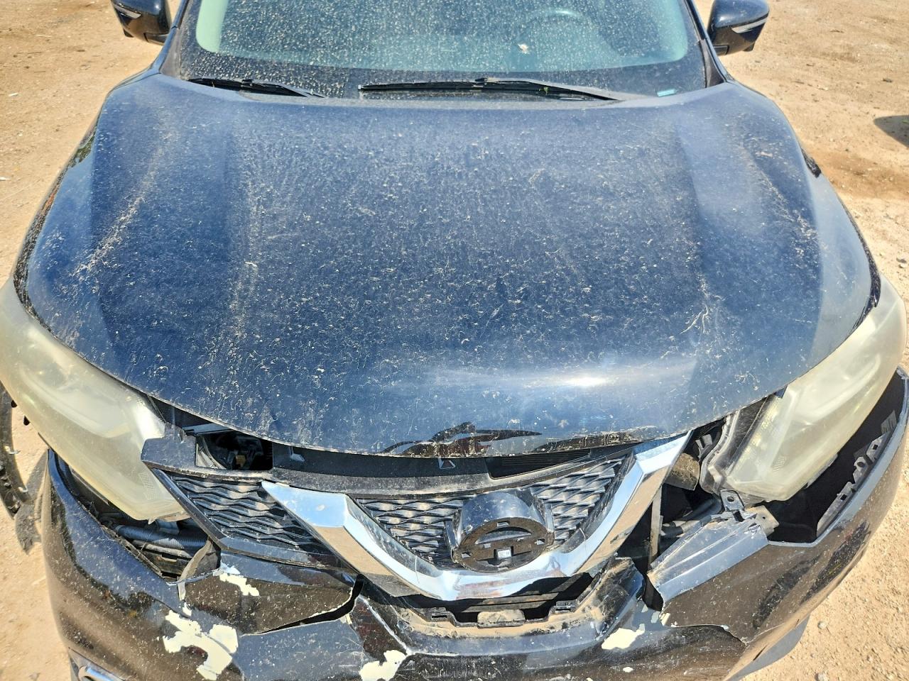 2014 Nissan Rogue Sl Черный vin: 5N1AT2MV7EC794851