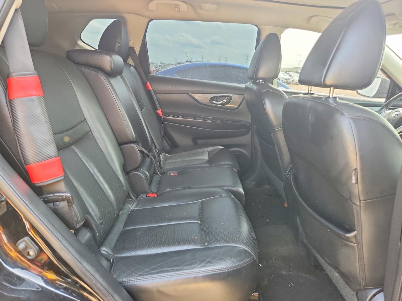 2014 Nissan Rogue Sl Черный vin: 5N1AT2MV7EC794851